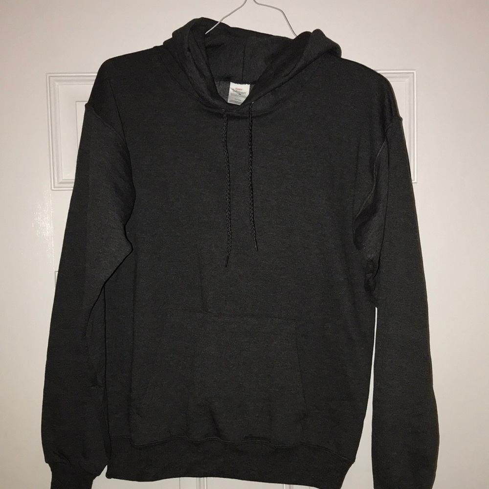 Men’s Gray hooded sweatshirt
